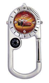 Disney Kids' D478 Lightning McQueen Explorer Clip Watch Watches