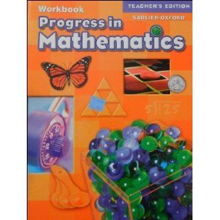 Sadlier Oxford Progress in Mathematics Grade 4 Workbook Teacher's Edition Books
