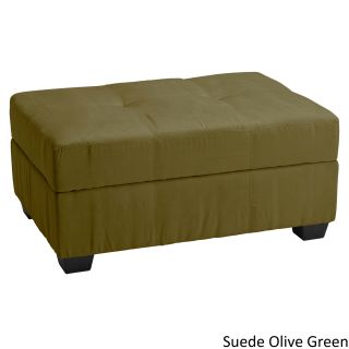 Vanderbilt Tufted Padded Hinged 36 X 24 Storage Ottoman Bench