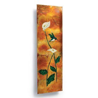 Copper Lilies Wall Art   Frontgate   Mixed Media Paintings