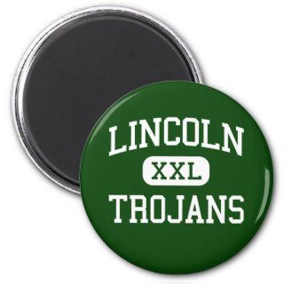 Lincoln   Trojans   High   Tallahassee Florida Fridge Magnet