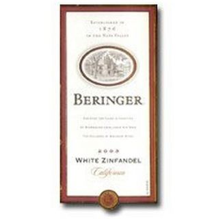 NV Beringer   White Zinfandel California (187ml) Wine