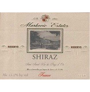 Markovic Estates Shiraz Semi Sweet Reserve 750ML Wine