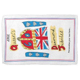 Tea Towel, Queen's Diamond Jubilee