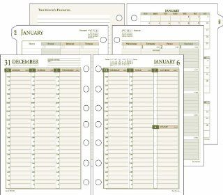 Day Runner 2014 Vertical Weekly Planner Refill, 5.5 x 8.5 Inches (481 485)  Office Calendar Refills 