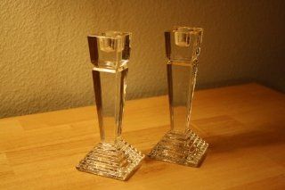 Lenox Monument Crystal Candle Holders   Candle Holder Sets