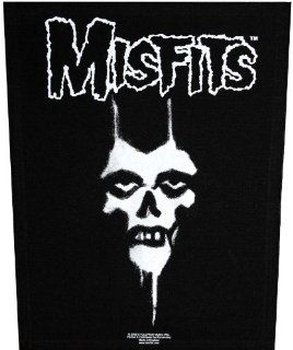 XLG Misfits Lukic Skull Rock Music Band Jacket Applique Patch 