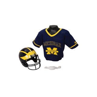 Michigan NCAA Helmet and Jersey Set Franklin Sports Dress Up