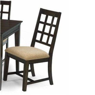Casual Traditions Side Chair   Brown Wood Kitchen Chairs