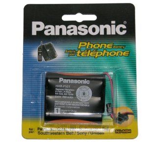 Panasonic HHR P501A/1B Model HHR P501 Replacement Cordless Telephone Battery, Brand New Original Genuine Panasonic, 3.6V 700mAh, Ni MH, Replaced P P501 P P504 KX A36 batteries, Works with Panasonic Cobra IBM Northwestern Bell Southwestern Bell Sony & U