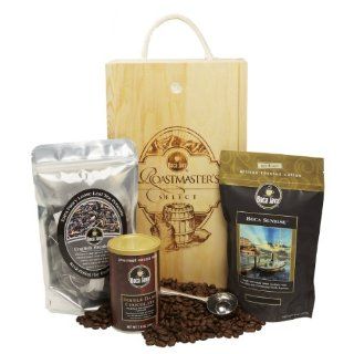 Boca Java Roast to Order Coffee, Roastmaster's Select   Best of Boca   Coffee, Tea & Cocoa Gift Set   with Ground Coffee  Gourmet Coffee Gifts  Grocery & Gourmet Food