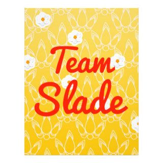 Team Slade Flyer Design
