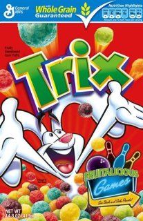 Trix Cereal, 14.8 Ounce Boxes (Pack of 14)  Breakfast Cereals  Grocery & Gourmet Food