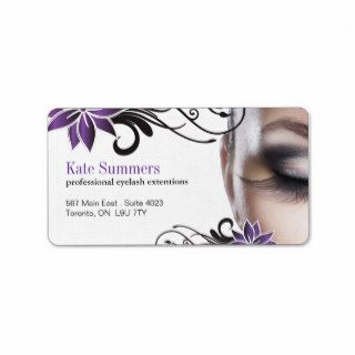 Eyelash Extensions   Labels