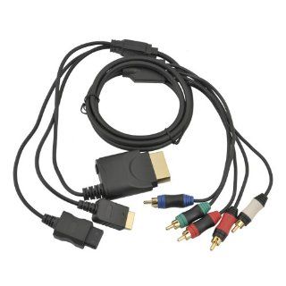 4 In 1 Component YPbPr Video Cable for PS2/3 Wii Xbox360 Computers & Accessories