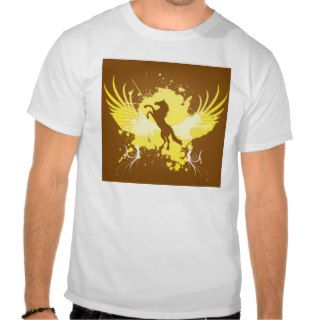 Retro Look Mustang Graphic T shirts