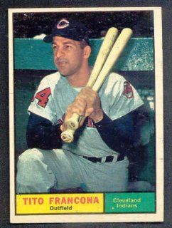 1961 Topps #503 Tito Francona Indians EX MT 174650 Kit Young Cards Sports Collectibles
