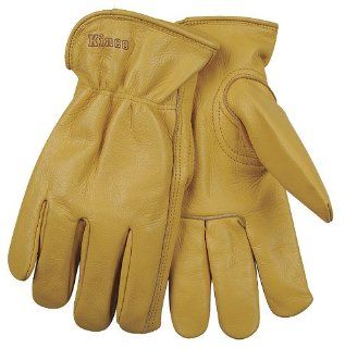 Leather Drivers Gloves, Cowhide, Tan, L, PR   Work Gloves  