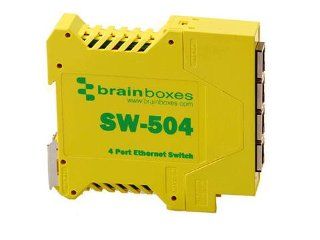 SW 504 Industrial Unmanaged Ethernet Switch 4 Ports Computers & Accessories
