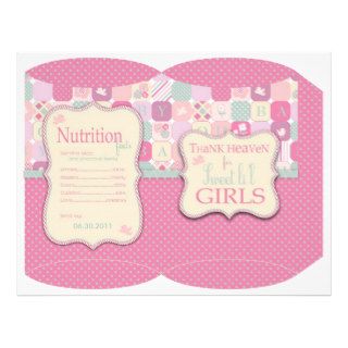 Thank Heaven Girl Puff Box Personalized Flyer