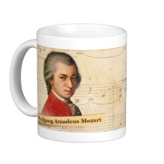 Wolfgang Amadeus Mozart Historical Mug