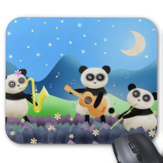 Panda band   mousepad