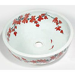 Asian styled Porcelain Vessel Sink by Baden Bath Bathroom Sinks