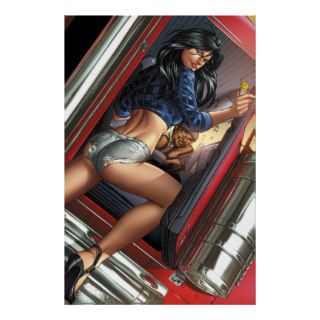 Grimm Fairy Tales #60C Trucker and Hitchhiker Print