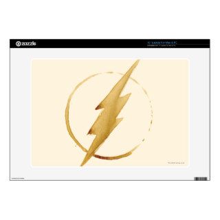 Coffee Flash Symbol Skin For Laptop