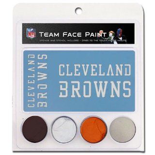 NFL Cleveland Browns Face Paint with Stencils  Sports Fan Wallets  Sports & Outdoors
