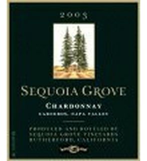 2010 Sequoia Grove   Chardonnay Napa Valley Carneros Wine