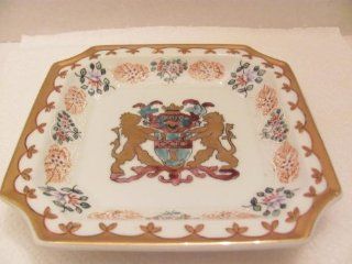 Vintage   ANDREA by Sadek   Square PLATE w/Coat of Arms (approx. 6 1/4" Square)   Made in Japan  Other Products  