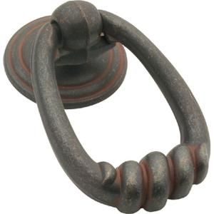 Hickory Hardware Manchester 2 1/8 in. Rustic Iron Ring Pull P2014 RI
