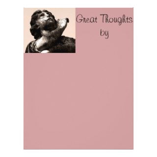 Great thoughts by.letter head custom flyer