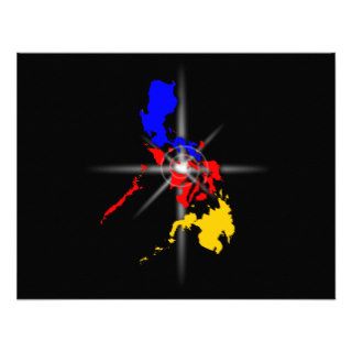 Philippine Map 3 Invites