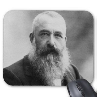Claude Monet Portrait Photo Mousepad