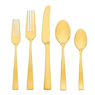 Gorham Argento Gold Luster 5 Piece Flatware Place Setting Gorham Place Settings