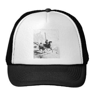 Don Quixote and Sancho Panza Mesh Hat