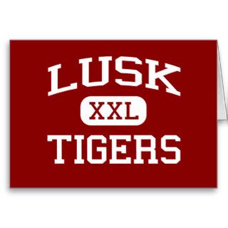 Lusk   Tigers   Elementary   Lusk Wyoming Card