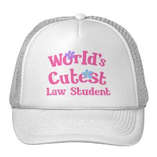 Worlds Cutest Law Student Hat