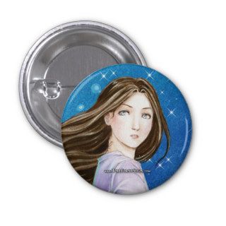 Mercury Brightman Pinback Buttons