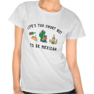Very Funny Mexican Ladies Shirt