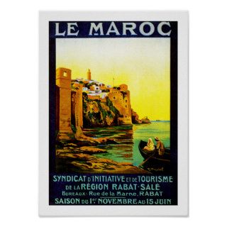 Le Maroc ~ Rabat Print