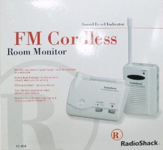 FM Cordless Room Monitor Radio Shack 43 494  Camera And Photography Products  Camera & Photo