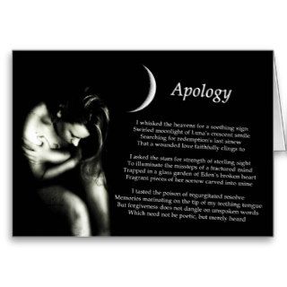 Apology Cards