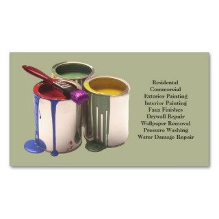 Painting Contractor Business Card