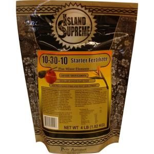 Island Supreme 4 lb. Dry Plant Starter Fertilizer 711 30210A