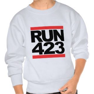 Run 423 pull over sweatshirt