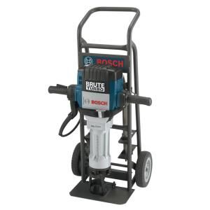 Bosch 15 Amp Brute Turbo Breaker Hammer with Deluxe Cart, 2 Star Point and 2 Flat Chisels BH2770VCD