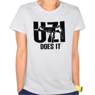 Ladies Uzi Does It Top T Shirt